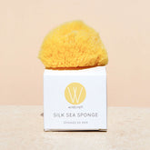 Silk Sea Sponge – Gentle, Natural Facial Exfoliator